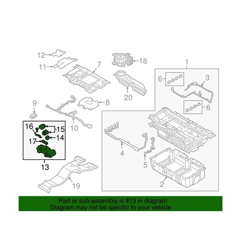 37514G0000 37514-G0000 Car Battery Power Relay For Hyundai Sonata Hybrid Kia Optima Hybrid 2016+