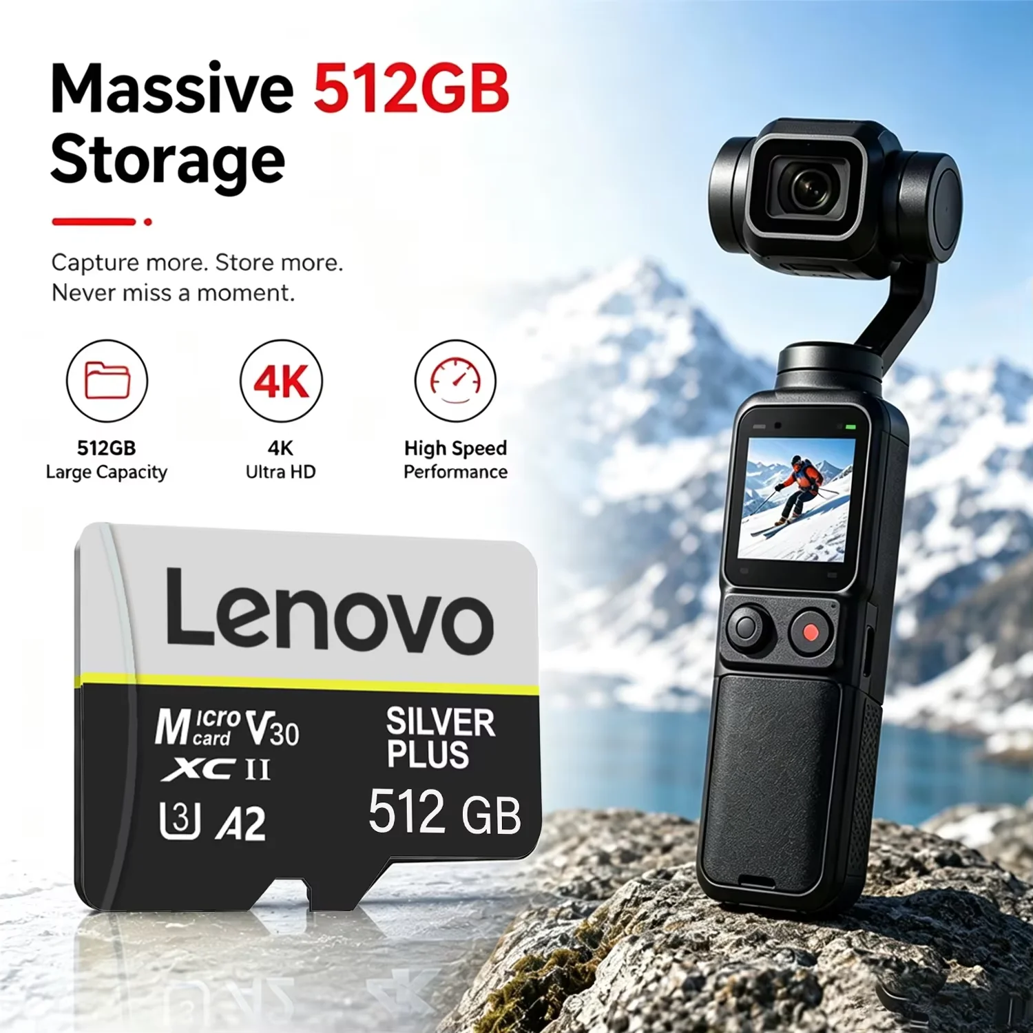 Gaming Console For Phone - Orijinal Lenovo Hafıza Kartı 1TB 32GB