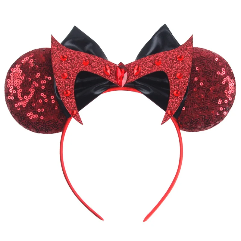 Mickey hair accessories, sequins, bows, party decorations, children\'s hair bands, hair accessories wholesale