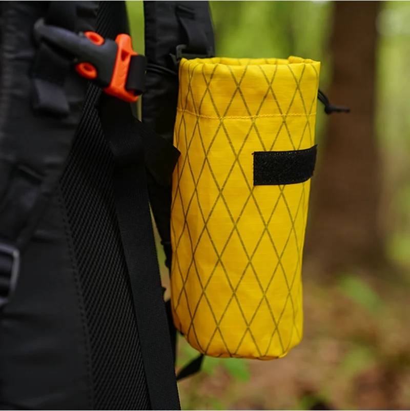 

UHMWPE XPAC Shoulder Strap Pack｜Tactical Water Bottle Pouch For Backpacking｜MOLLE-Compatible Hydration Carrier Ultralight 36g