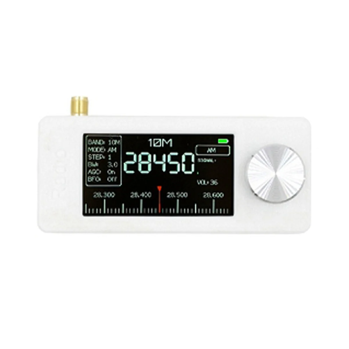 

SI4732 Карманное радио 10 кГц-180 МГц Портативный LSB USB AM FM-радио SMA интерфейс мини-приемник с контурной антенной