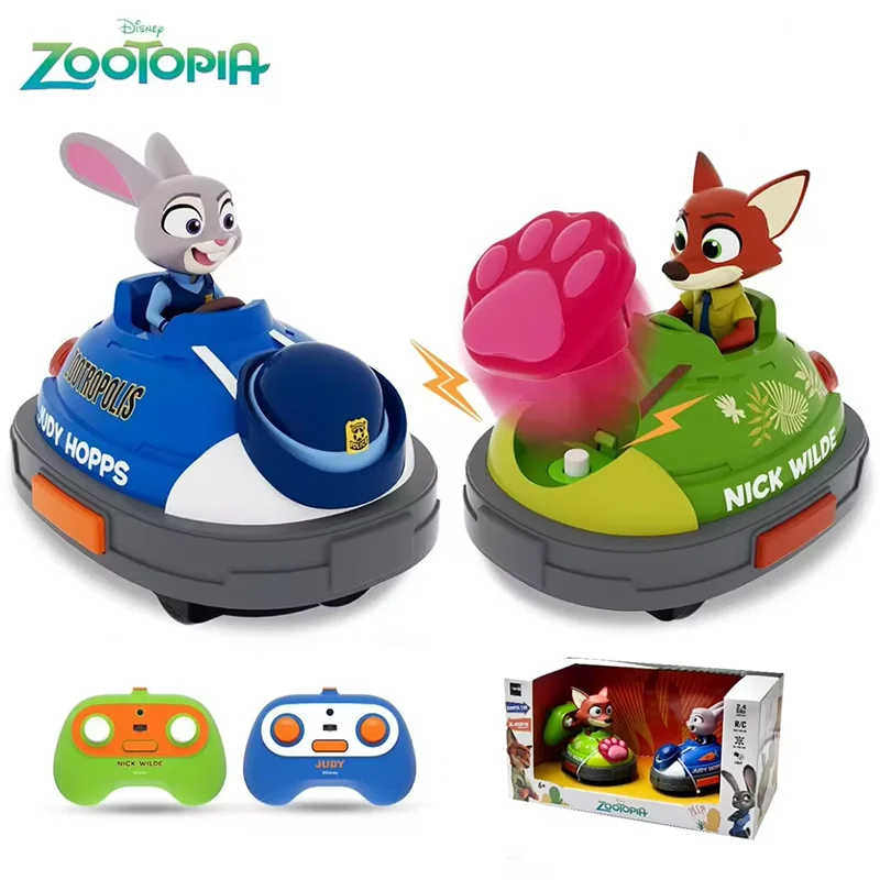 

Новый Zootopia продает подлинные автомобильные игрушки Disney Buzz Zootopia 2,4 ГГц с дистанционным управлением, пляжный бампер, автомобиль, подарок для детей