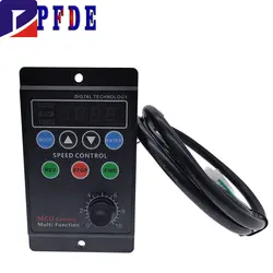 UX-52 6W~400W AC220V Motor Speed Controller Multifunctional Motor Speed Regulator Controller Display Rate Target Value Settable
