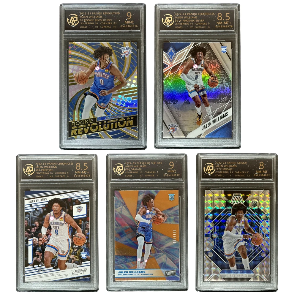 

PANINI 2022, аутентичный звездный игрок Дженна Уильямса, рейтинг лазера, коллекционный блок для карточек, подарок на день рождения, Рождество, баскетбол для мальчиков