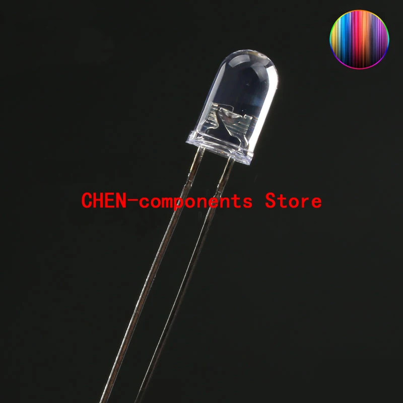 50PCS Brand New F5 5MM Round Head LED Color Slow Flashing LED Light Light Emitting Diode