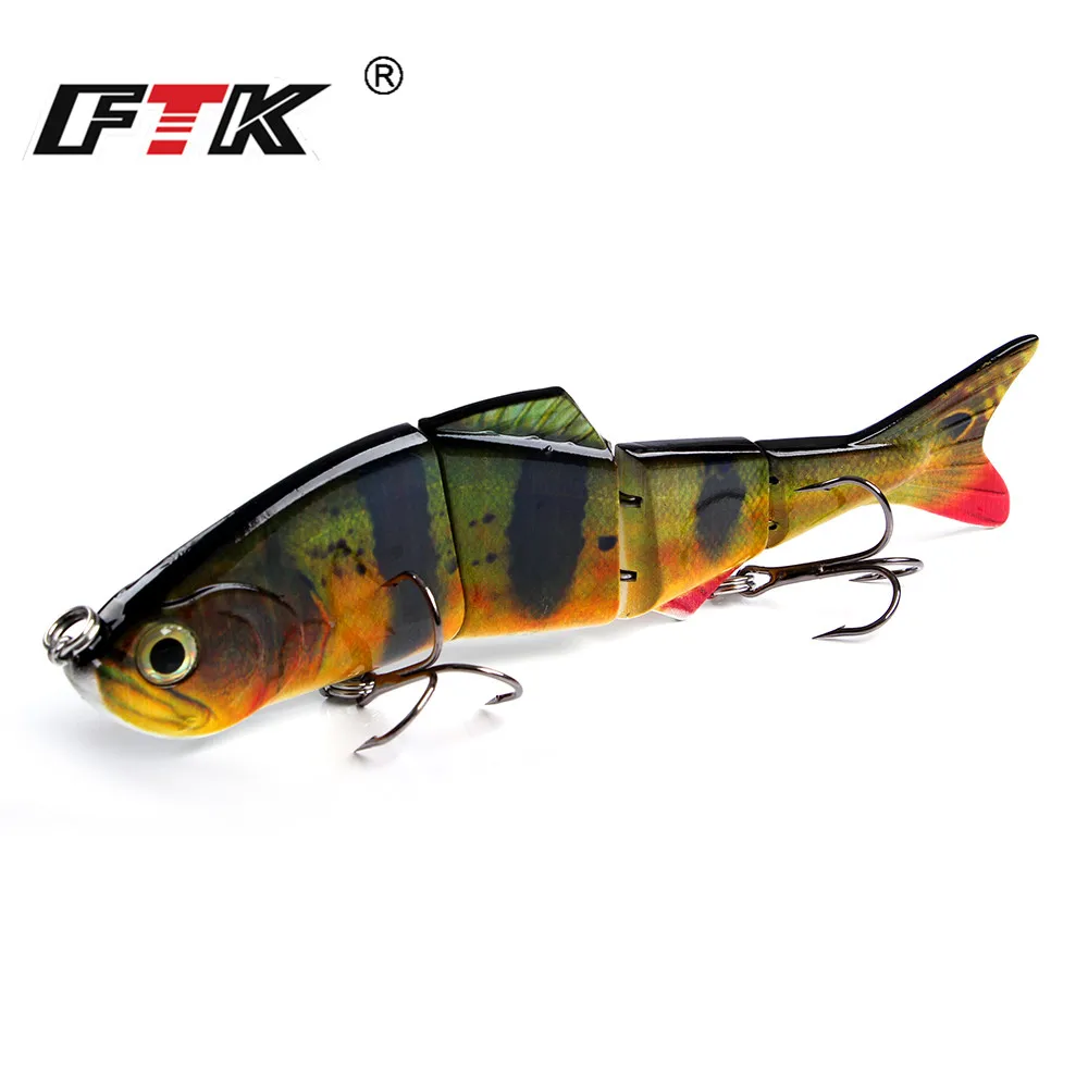 

FTK 1Pcs Fishing Lure 152mm/36g Laser Multi Jointed Bait Sinking Swimbait Hard Bait Wobblers Bass Crankbait Trout Bass Tackle