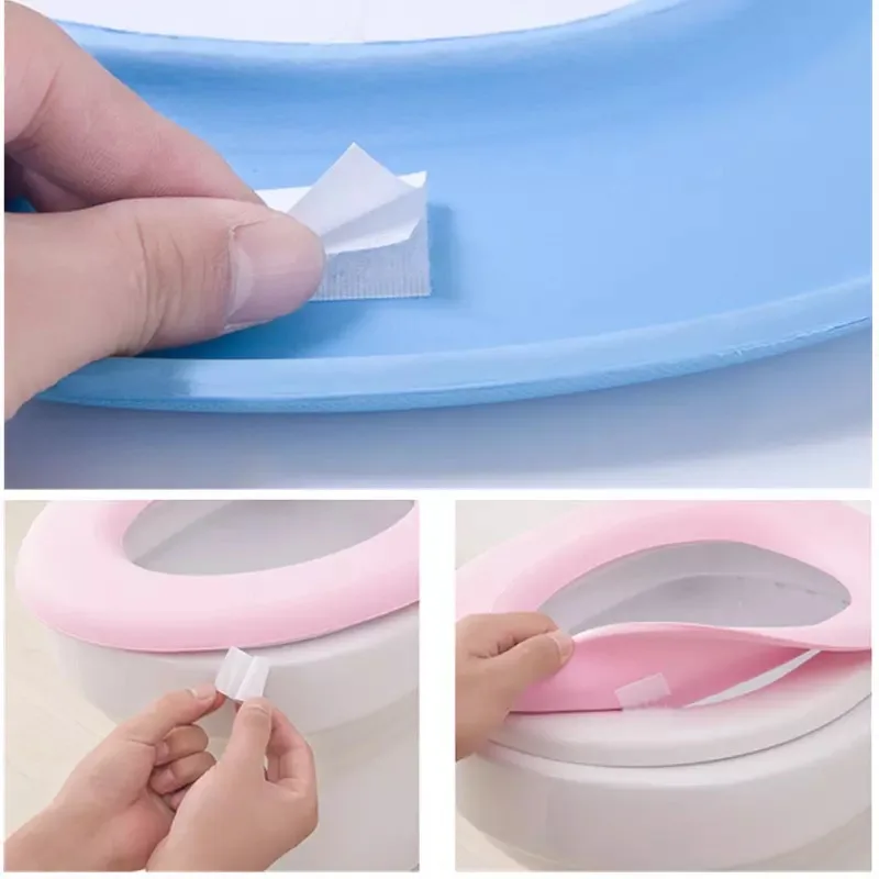 Toilet Seat Cover Waterpoof Soft Washable Closestool Mat Bathroom Pad Cushion Toilet Seat Bidet Toilet Cover Accessories