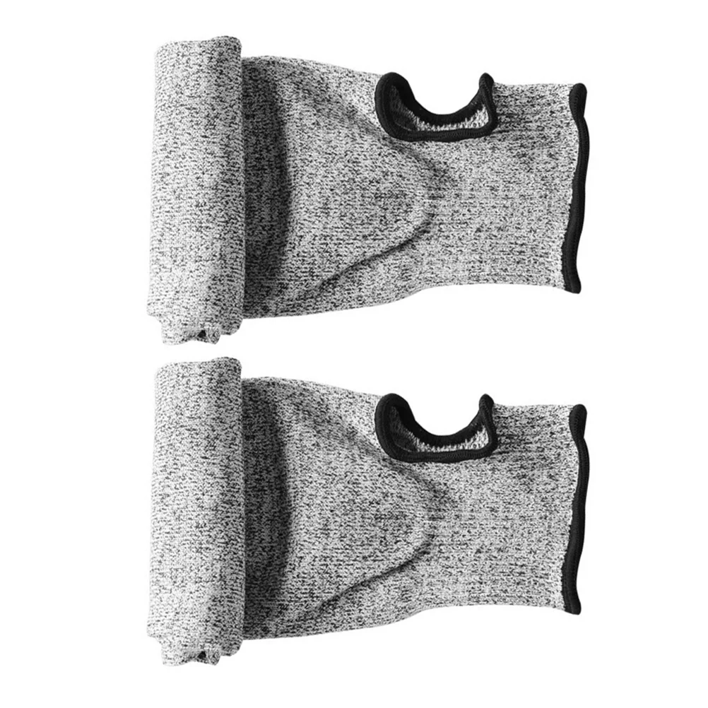 

Abrasion Resistant Arm Sleeves Grade Scrapes Protective Cut Resistant Armband Lightweight Breathable Safety Gloves