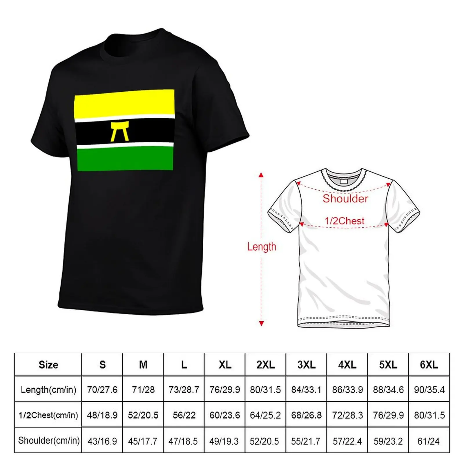 Flag of Ashanti T-Shirt t shirt man casual t shirts designer cotton t shirt man T-shirt