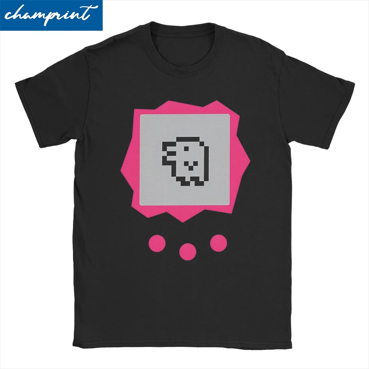 Game Kawaii 90s Y2K Nostalgia Men Women's T Shirts T-Tamagotchis Funny Tee Shirt Round Collar T-Shirt Cotton New Arrival Clothes