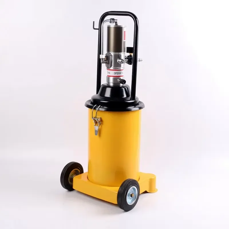 12L Compressor Oiler High Pressure Pneumatic Grease Lubricator Bucket Pump Air Operated Grease Dispenser