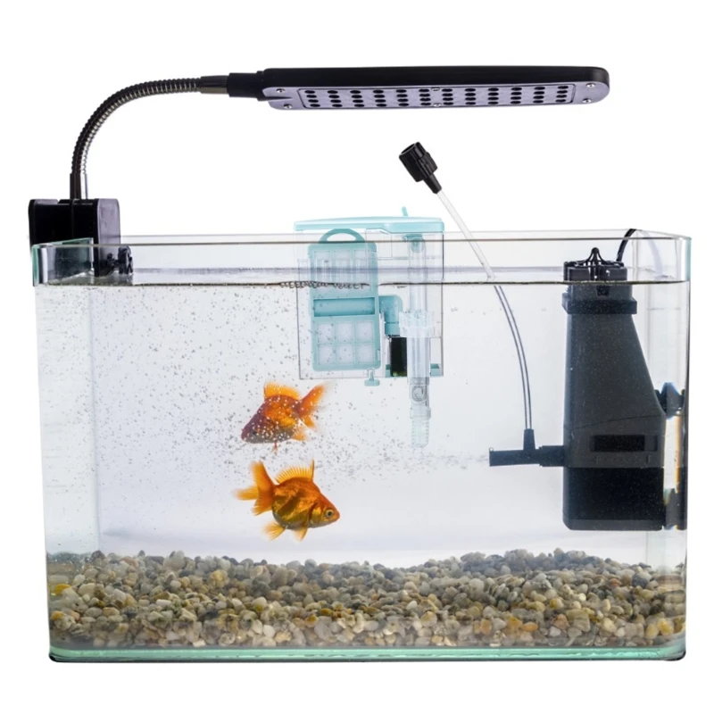 Fishtanks Multilayer Filter Aquariums Waterfall Filter Water Purification System