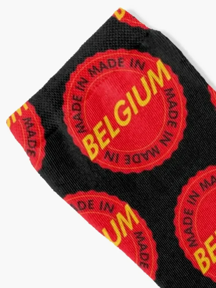 Born in Belgium Socks Stockings compression cool hiphop sports and leisure Boy Child Socks Women's