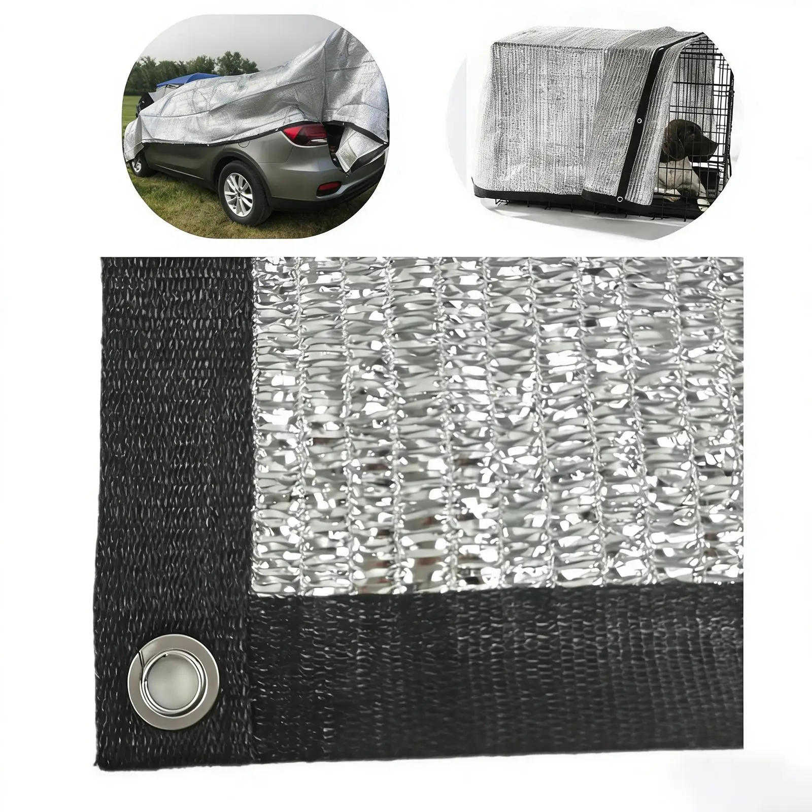 

Многофункциональная солнцезащитная сетка-тент: легкая установка для сада, патио, теплиц и выращивания растений