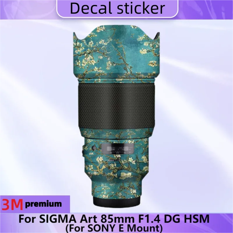 

For SIGMA Art 85mm F1.4 DG HSM For Sony E Mount Lens Sticker Protective Skin Decal Film Anti-Scratch Protector Coat 85 1.4 F/1.4