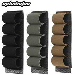 OPHIDIAN Hunting 5 Rounds 12 Gauge Shotgun Ammo Bag Hanging Molle Militar Shotgun Stand Bullet Barrel Accessories