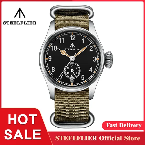 Reloj de pulsera de cuarzo STEELFLIER oficial SF746 VH60 movimiento silencioso 4 punteros suizo BGW9 C3 luminoso moda 200M reloj resistente al agua