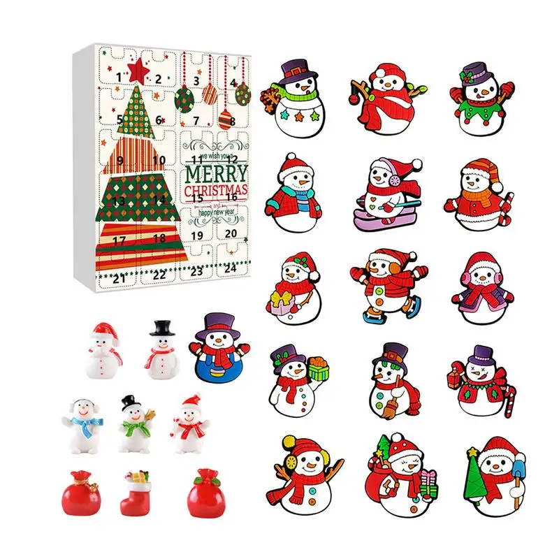 

Advent Calendar Ornaments Set Countdown Tree Pendant Set Wall Hangings Christmas Tree Christmas Countdown Calendar For Kids