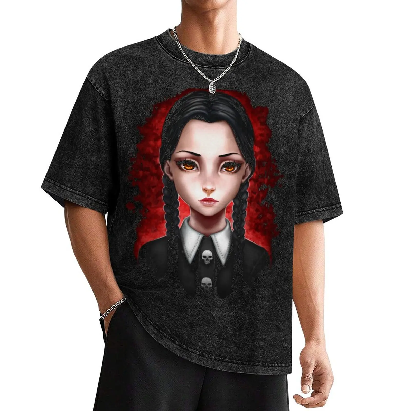 

WEDNESDAY ADDAMS! T-Shirt Man t-shirt plus sizes tops new gifts and t-shirts outfits for men