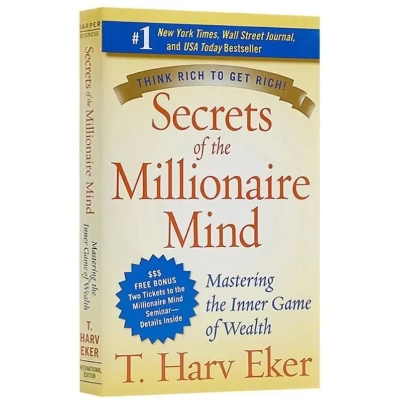 Secrets of the Millionaire Mind By T. Harv Eker Mastering the Inner Game of Wealth Financial Enlightenment Education Book