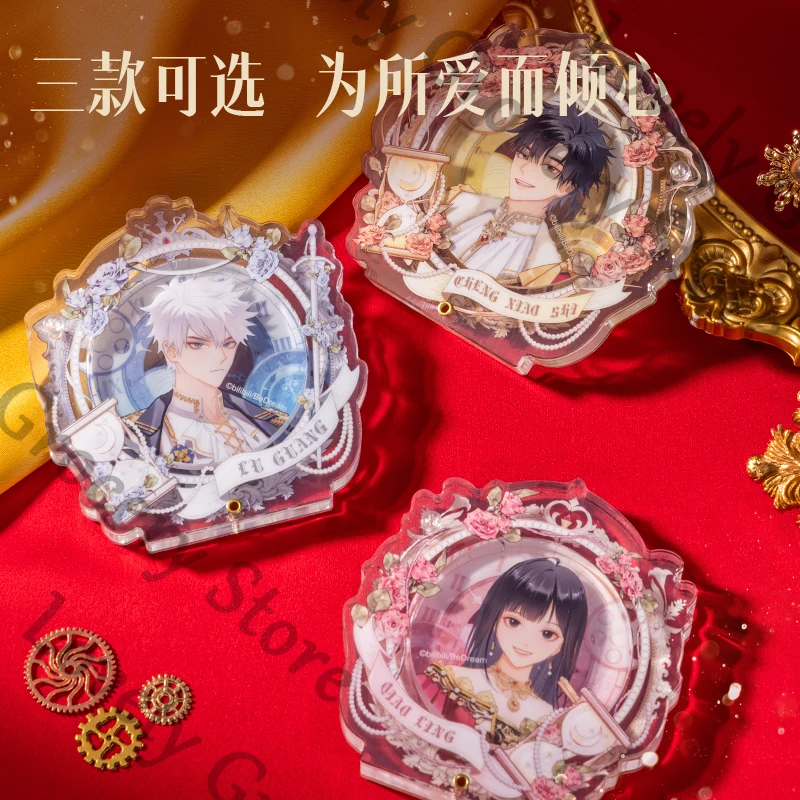 

Anime Charles Link Click Jo Lucas Cosplay Cartoon Acrylic Pendant Badge Storage Bag Mascot Protective Case Collection Fans Gift