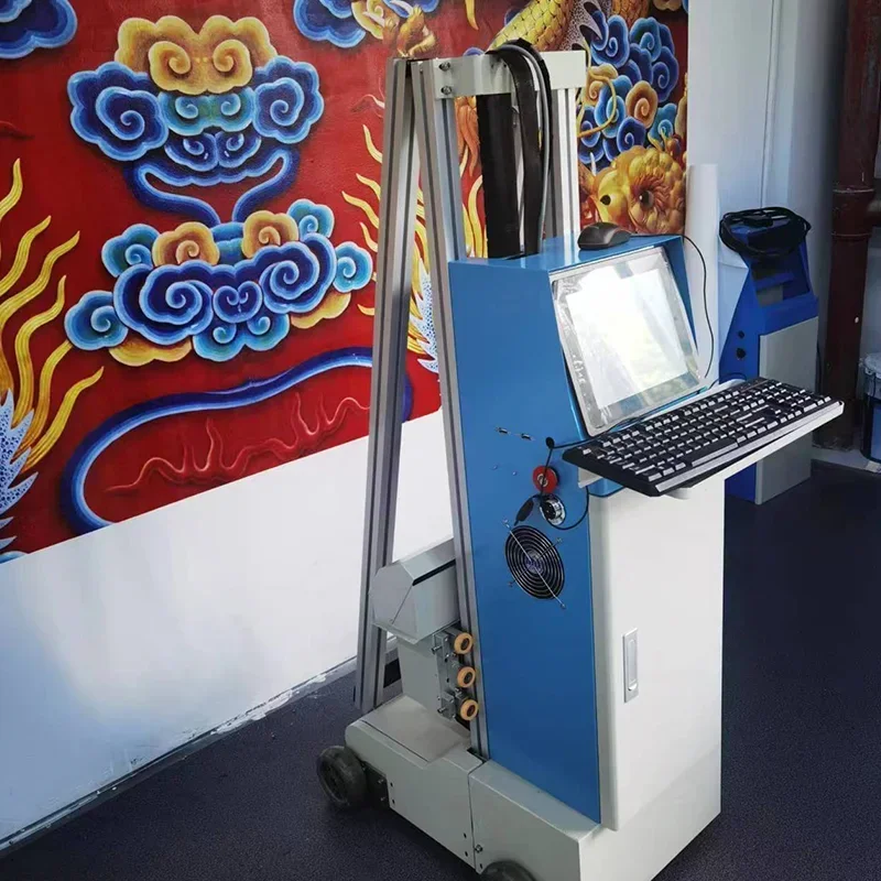 New Style 3D Vertical Wall Printer Inkjet Digital Varnish Printer and Printing with Inkjet Ink Wall uv painting machine