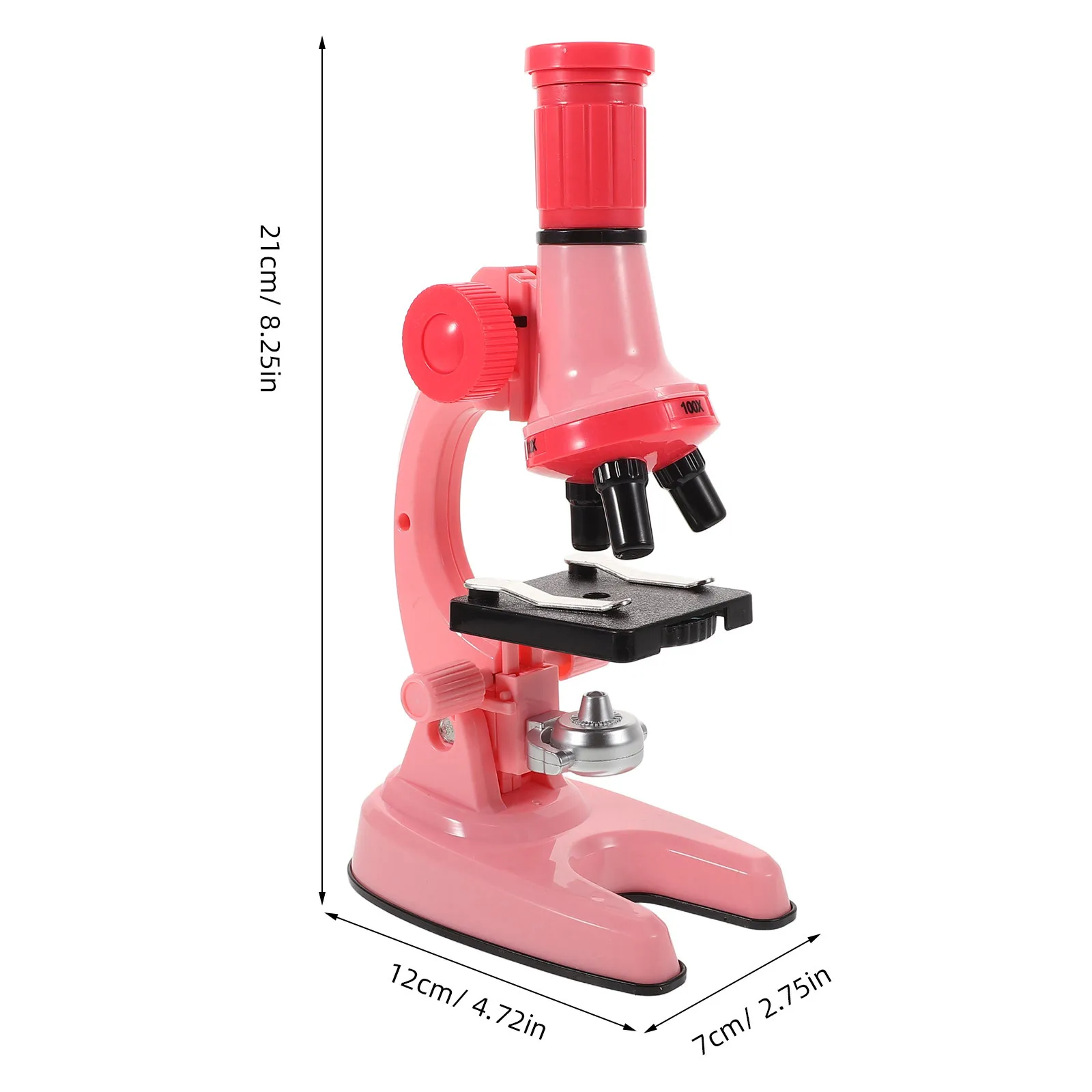 مجموعة واحدة من المجهر للأطفال، مجموعة العلوم، مجهر محمول للأطفال، مجموعات العلوم التعليمية، ألعاب الأحياء #3