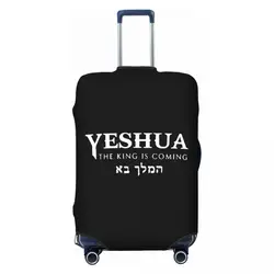 Custom Funny Christian Yeshua Jesus Luggage Cover Protector Washable Travel Suitcase Covers