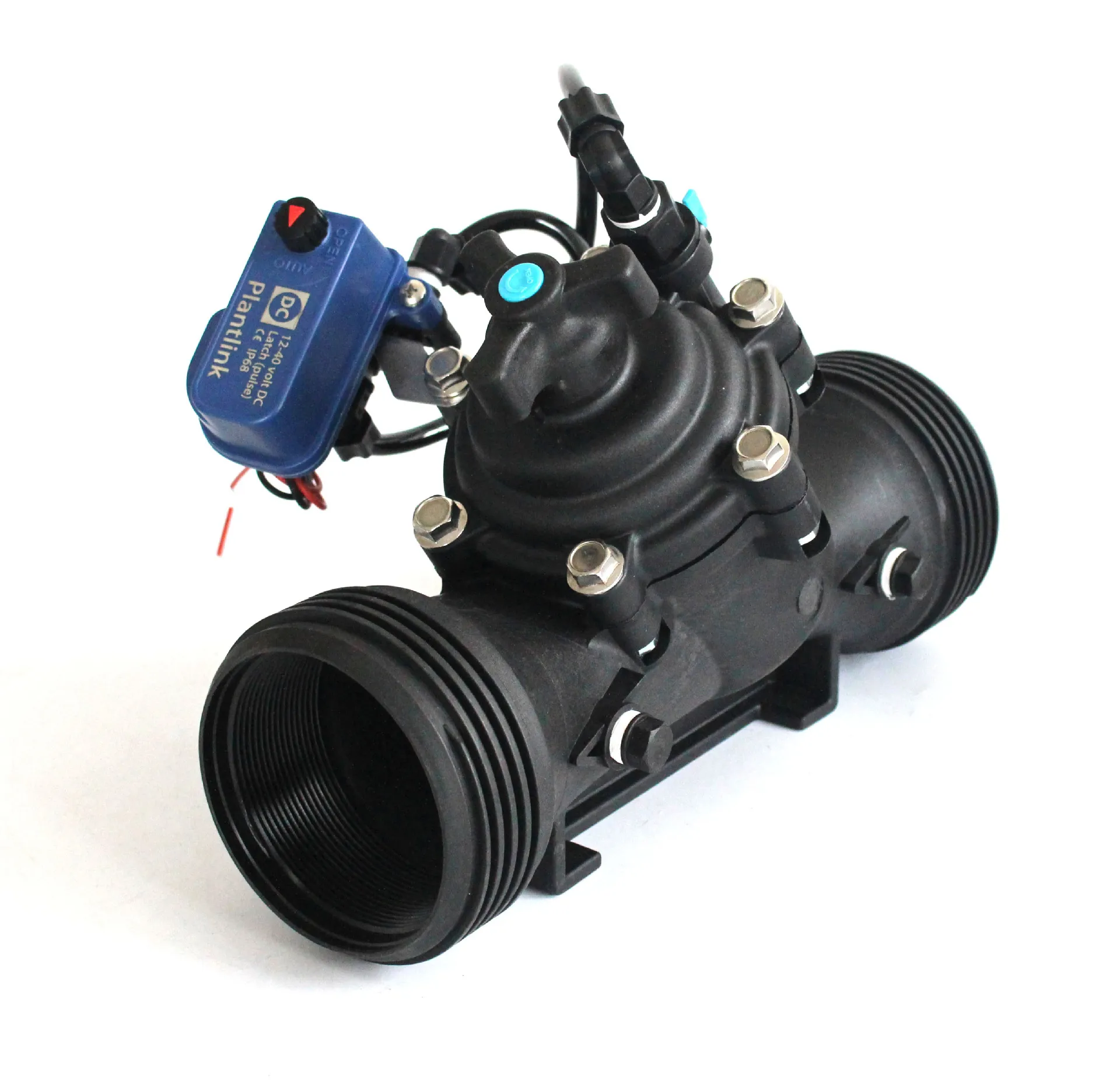 90 Tube (3-inch) Zanchen Irrigation Valve Flange Type External Manual Switch Low-power Pulse High Flow Remote Control Valve
