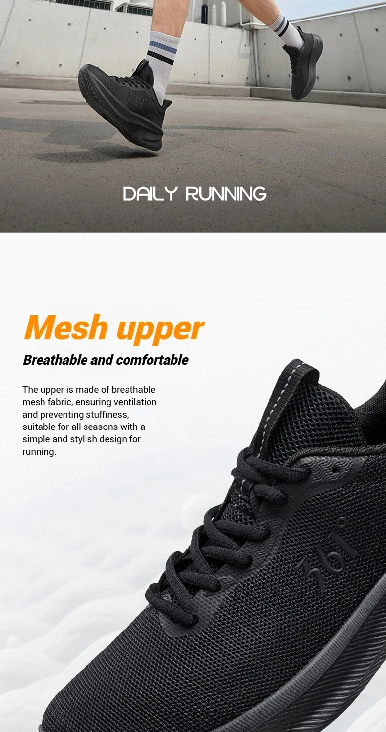 361 Degrees Fengye 5.0 Herren-Laufschuhe, verschleißfest, bequem, leicht, stoßdämpfend, atmungsaktiv, Herren-Sneaker 672542210F – Detail 6