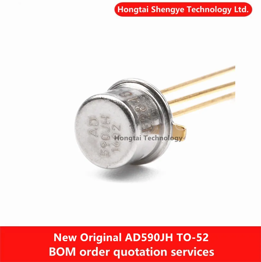 New Original AD590JH TO-52-3 Dual Terminal IC Temperature Sensor ±5°C