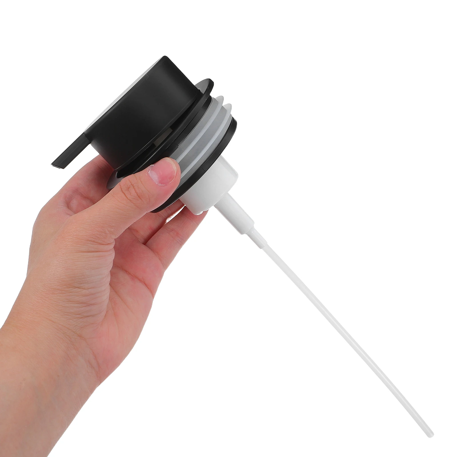 

Sleek Design Foam Soap Dispenser Pump Head Durable ABS Plastic Easy Clean Refill Bathroom Vanity Decor Efficient