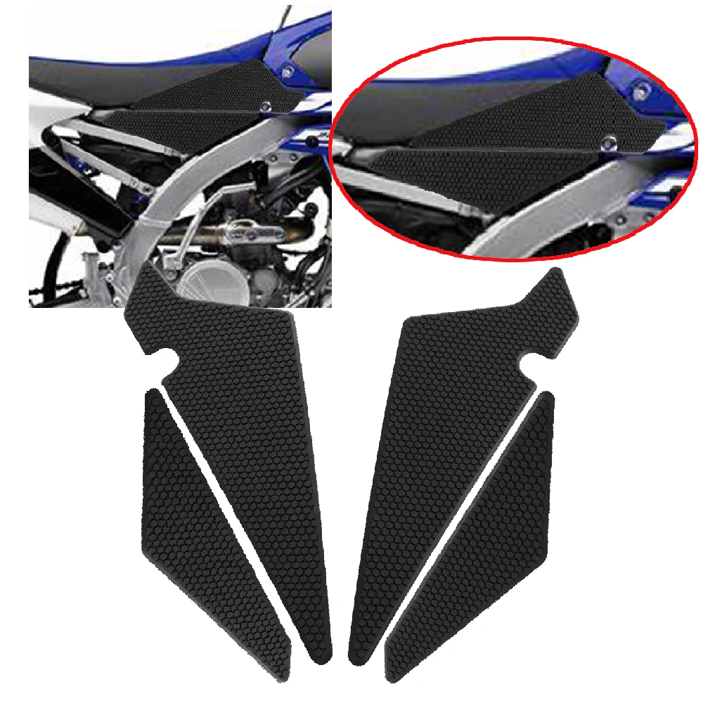 Fits for Yamaha YZ 250F 250FX 450F 450FX WR250F WR450F 2016-2019 Motorcycle Tank Pad Side Fueltank Knee Traction Anti Slip Pads