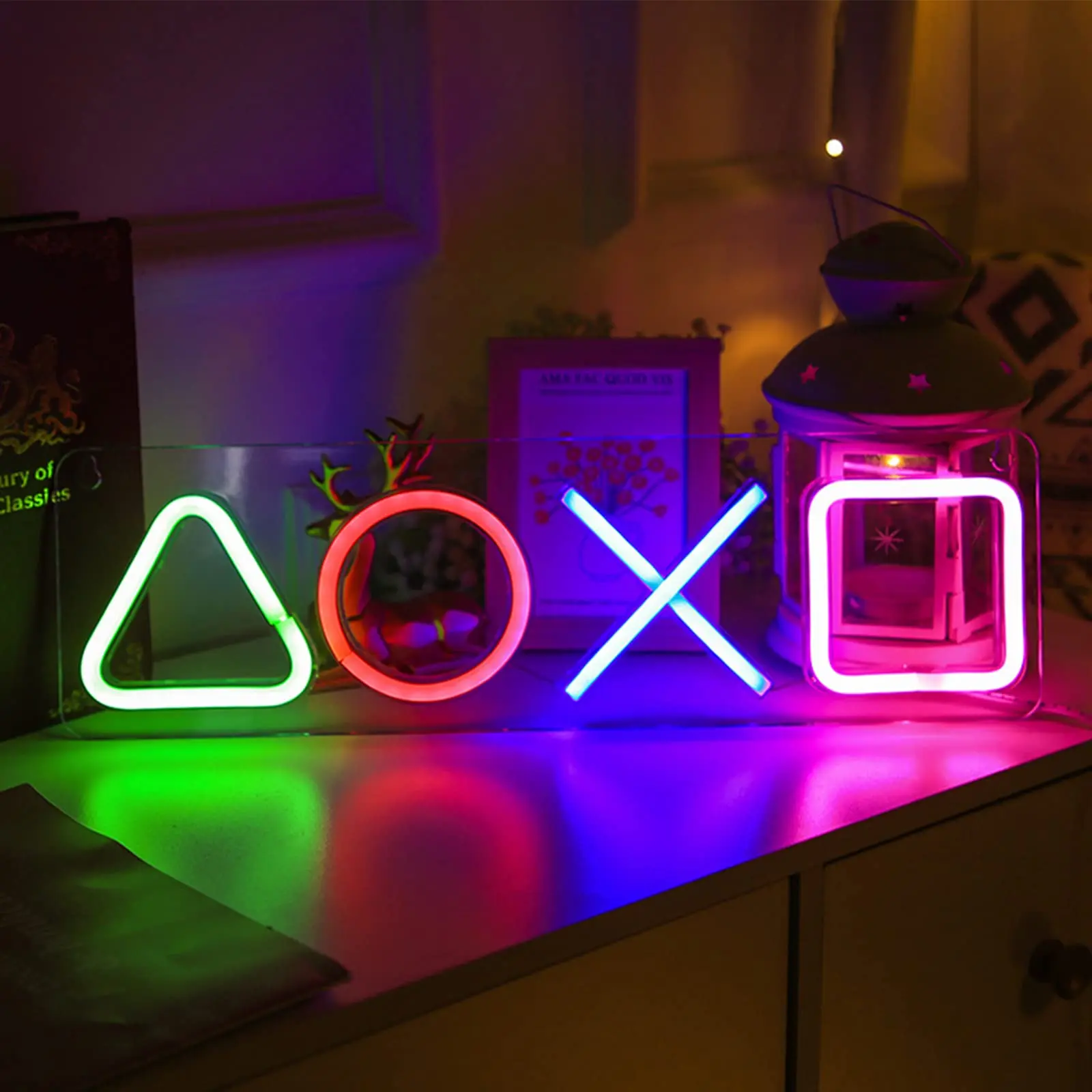 Bright Pink Playstation hotsell LED Light Sign Wall Decoration