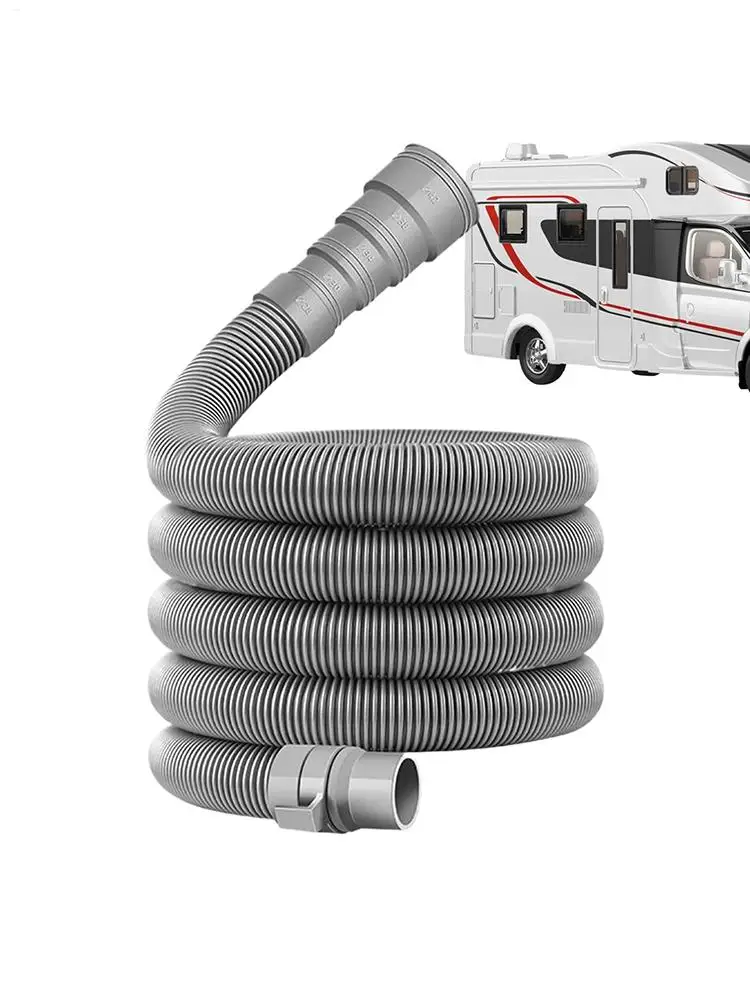 

2/4/6/10M Foldable Caravan Drainage Pipe RV Sewer Hose Kit With Adjustable Adapter For RV Towing Rv Drainage Pipe Rv Accessories