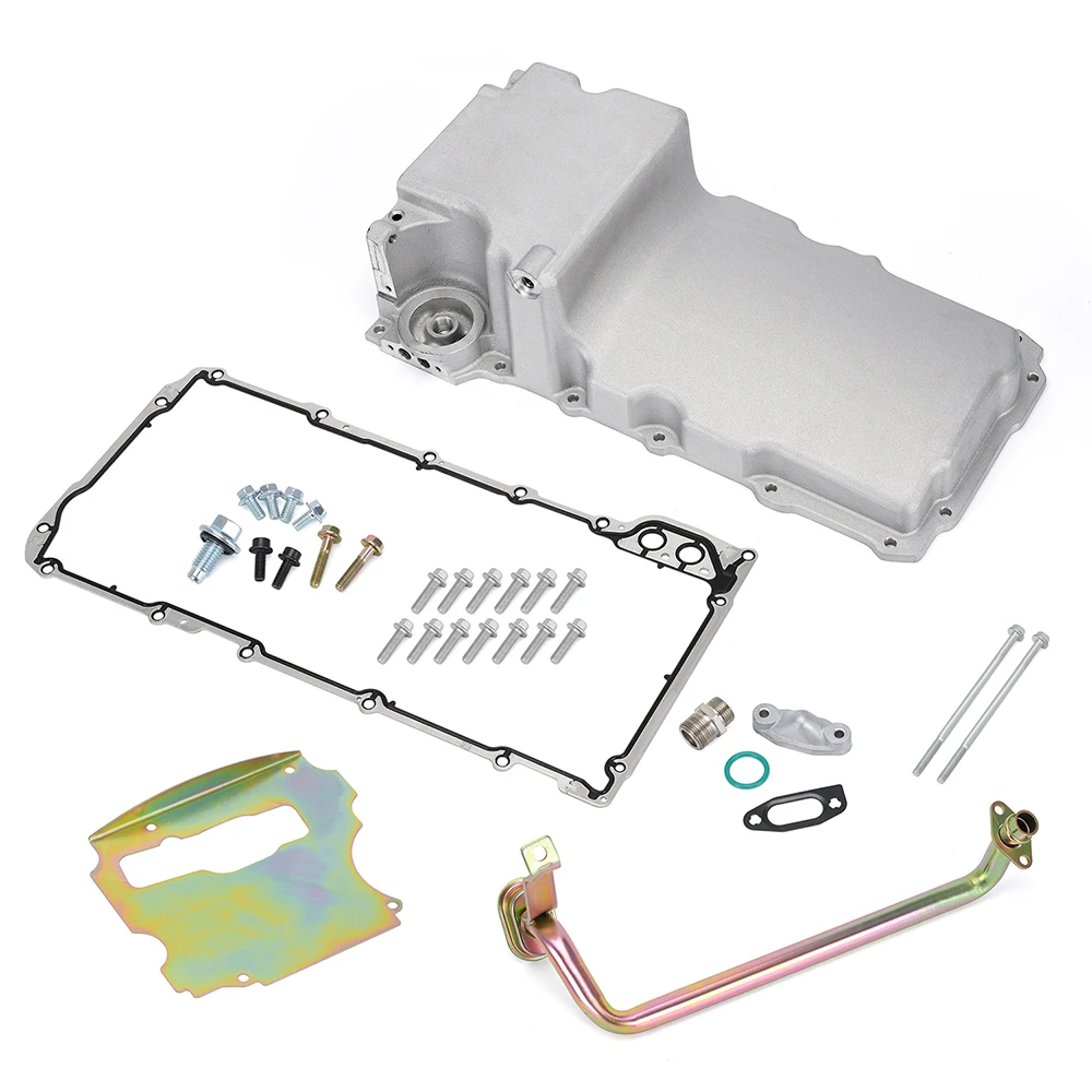 VR For LS Swap Conversion Oil Pan Retrofit Kit Low Profile LS1 LS2 LS3 LS6 4.8 5.3 6.0L VR-KIT09