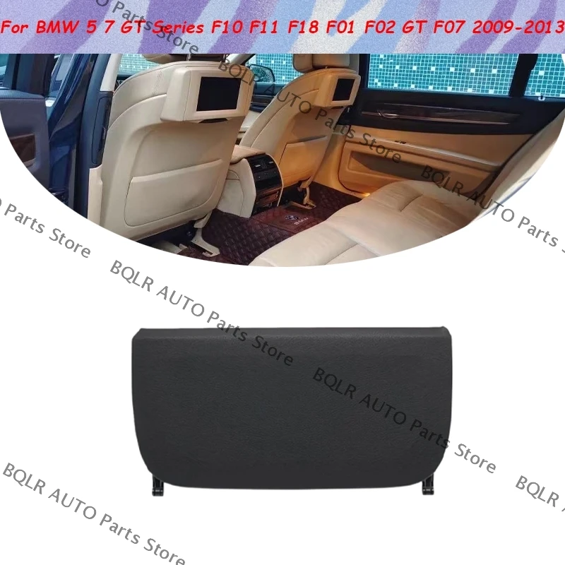 

For BMW 5 7 GT Series F10 F11 F18 F01 F02 GT F07 2009-2013 Car Seat Backrest Leather Pocket Cover 52109173668 52109173669