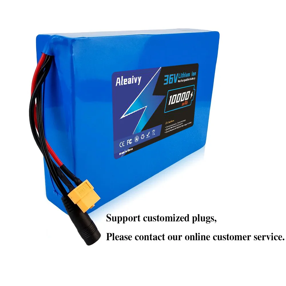 

NEW 10S4P 36V 10000mAh 18650 Lithium-ion Battery Pack suitable for 500W electric skateboard commuting tool battery pack,with BMS
