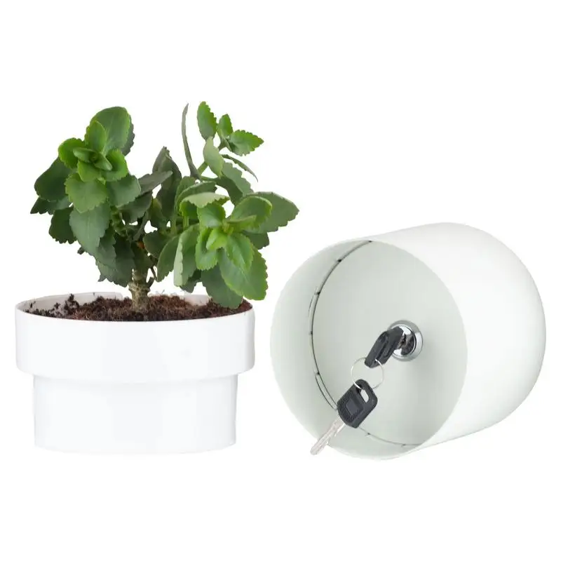 

Large Flower Pot Hide Safe Lock Box Surprise Secret Hideaway Plant Stash Hide Money Keys Jewelry Organizer Other Valuables