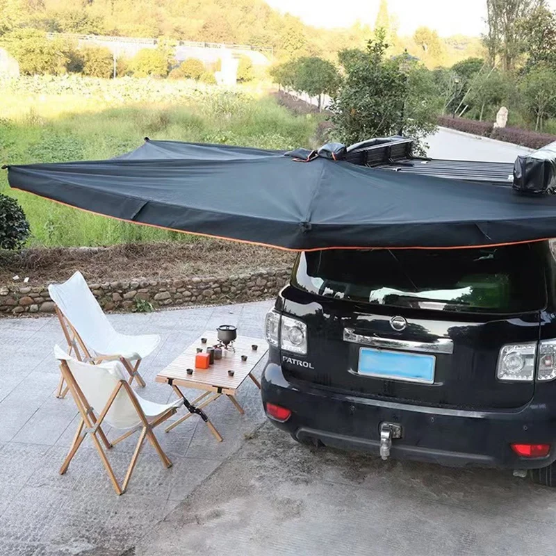 

Водонепроницаемый выдвижной тент из алюминиевого сплава на 270 градусов, 2,5 м, для внедорожников и пикапов, отдельно стоящий, для установки на боковую часть автомобиля