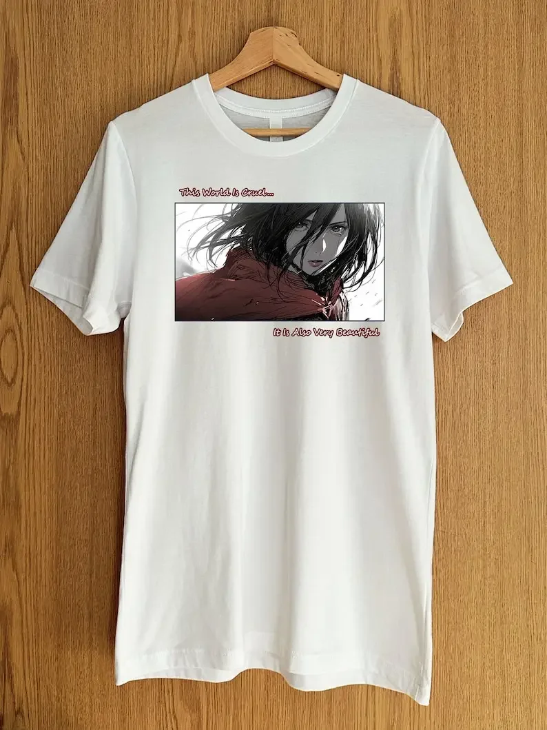 Ackerman Shirt, Attack on Titan T-Shirt, Anime Clothing, Shingeki no Kyojin TShirt, Anime AOT clothing, AOT merchandise