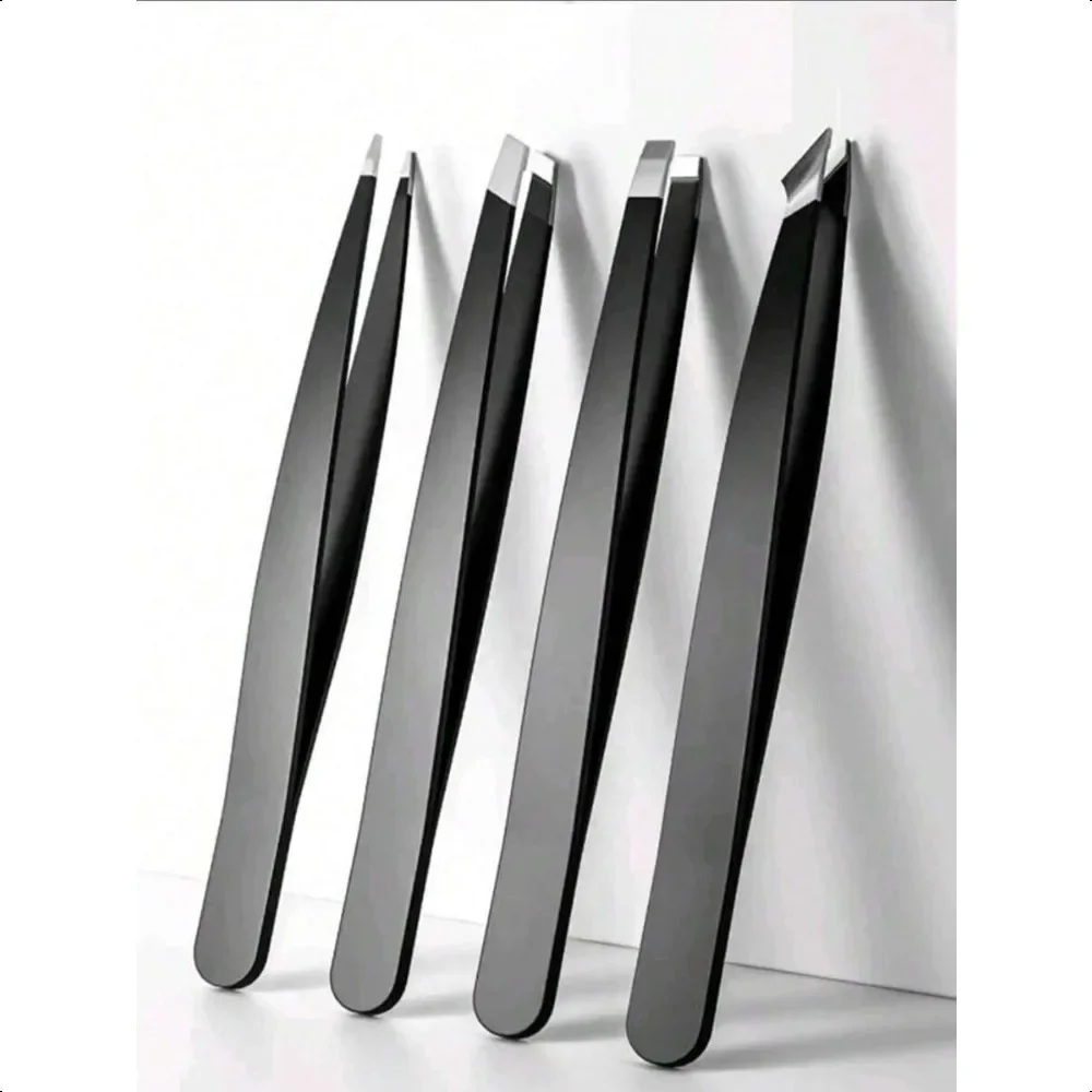 Professional Precision Tweezers Set Mini Travel Tweezers for Eyebrow Shaping Facial Hair Removal Suitable for Sensitive Skin