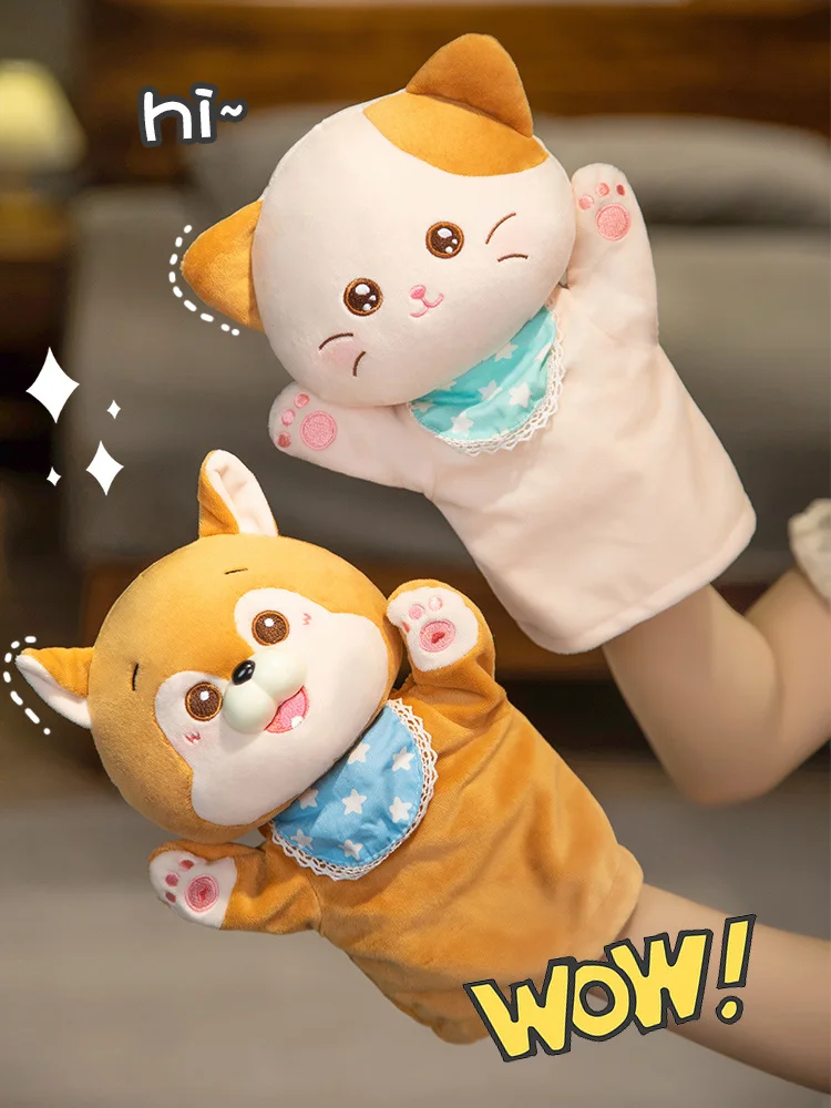 رائعتين الباندا أرنب أفخم محشوة اللعب الحيوان دمية لغز الدمى أداء الدعامة هدايا عيد الميلاد