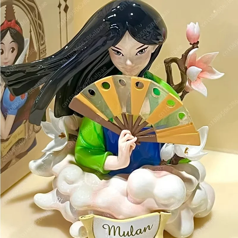 

Hot Sale Genuine Disney Princess Art Blind Box Jasmine Series Figurines Trendy Desktop Ornament Decorative Models New Year Gifts
