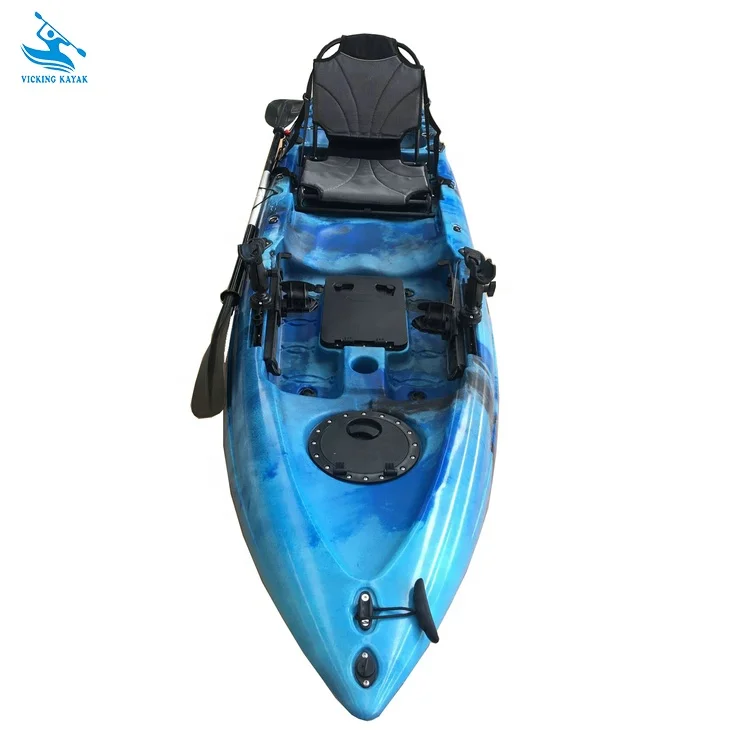 Single Modular Sea Kayak, Sit On Top Canoes Tandem Fishing Kayak Lldpe