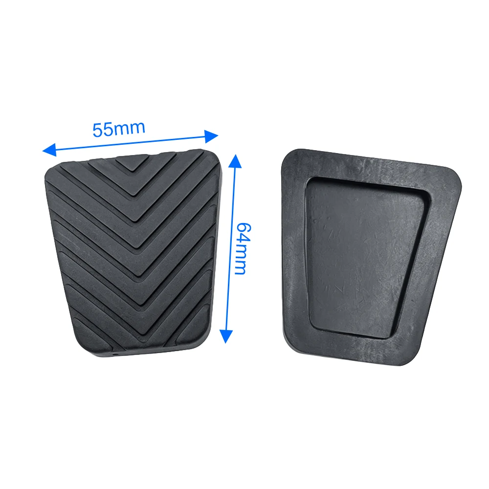 2pcs Car Clutch Brake Pedals Accelerator Foot Pedal Rubber Pad Cover 32825-36000 for Kia Forte Optima Sorento Rio Modern IX35
