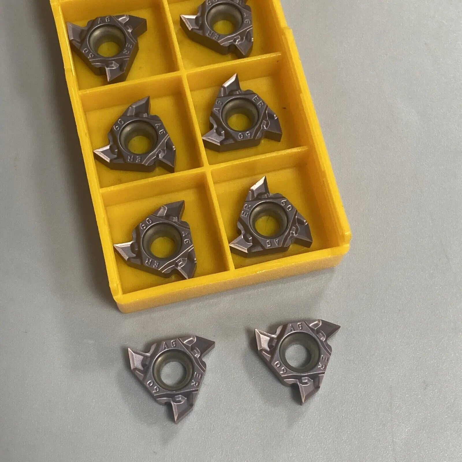 10pcs 16ER AG60 MMT16ER AG60-S Threading Insert FOR Blade Lathe Threading SER