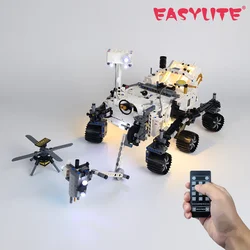 EASYLITE LED Light Set For 42158 NASA Mars Rover Perseverance Super Car DIY Toys Building Blocks Bricks Kit No Model