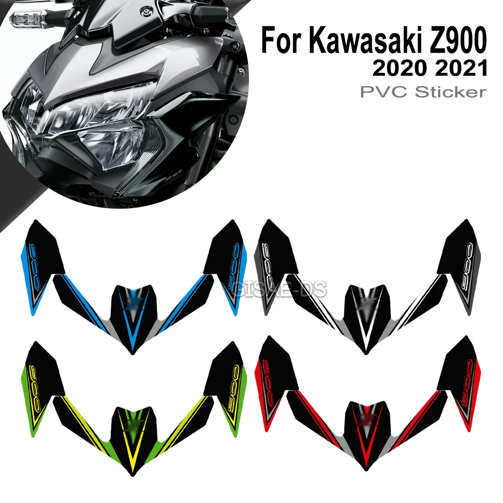 

For Kawasaki Z 900 Z900 Motorcycle 2020 2021 Fairing Stickers Side Tank Pad Protector Fender Decal Kit