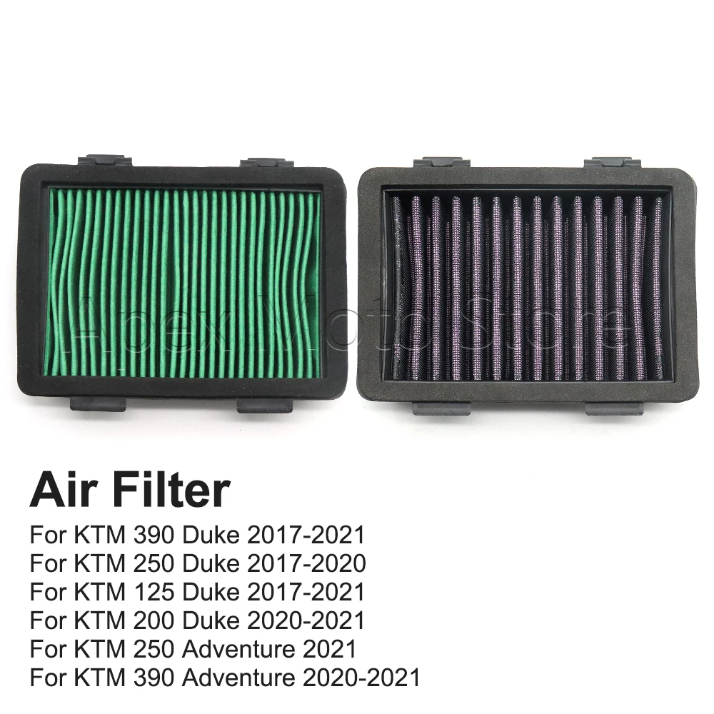 

Motorcycle High Flow Air Filter For KTM 125Duke 200Duke 250Duke 390Duke 125 200 250 390 Duke Adventure 2017 2018 2019 2020 2021